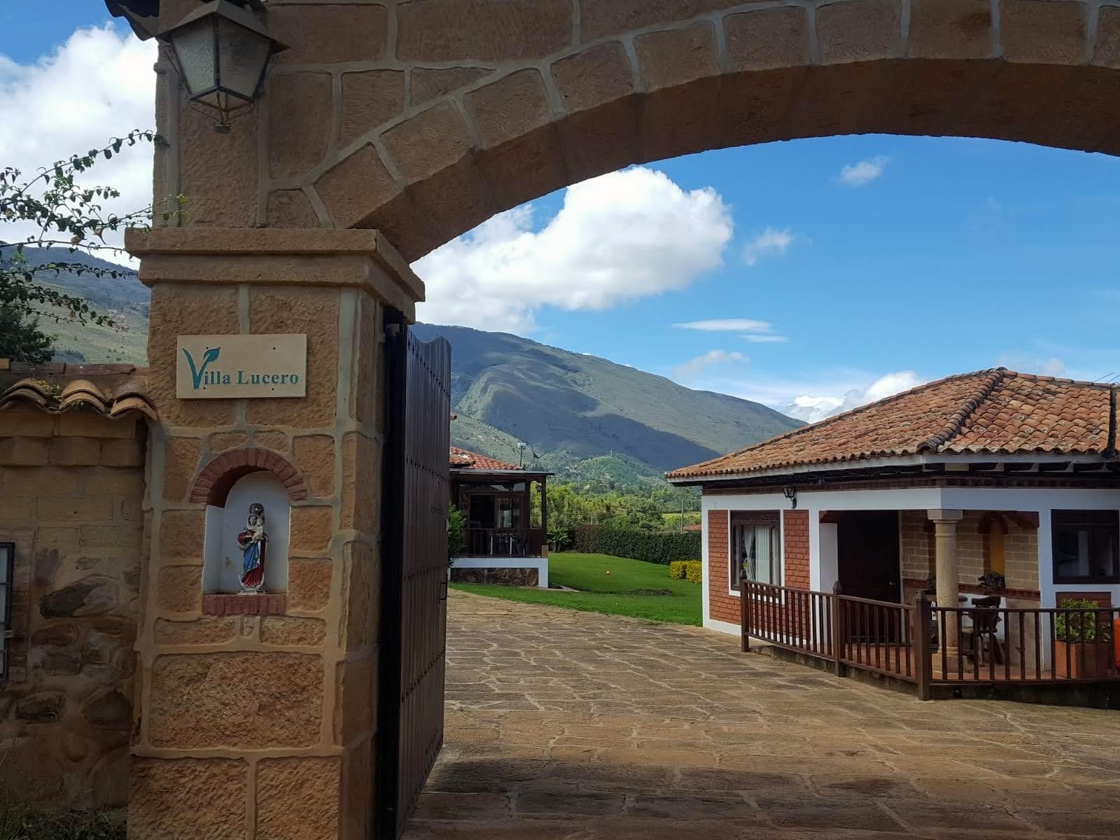 Vista exterior de la finca